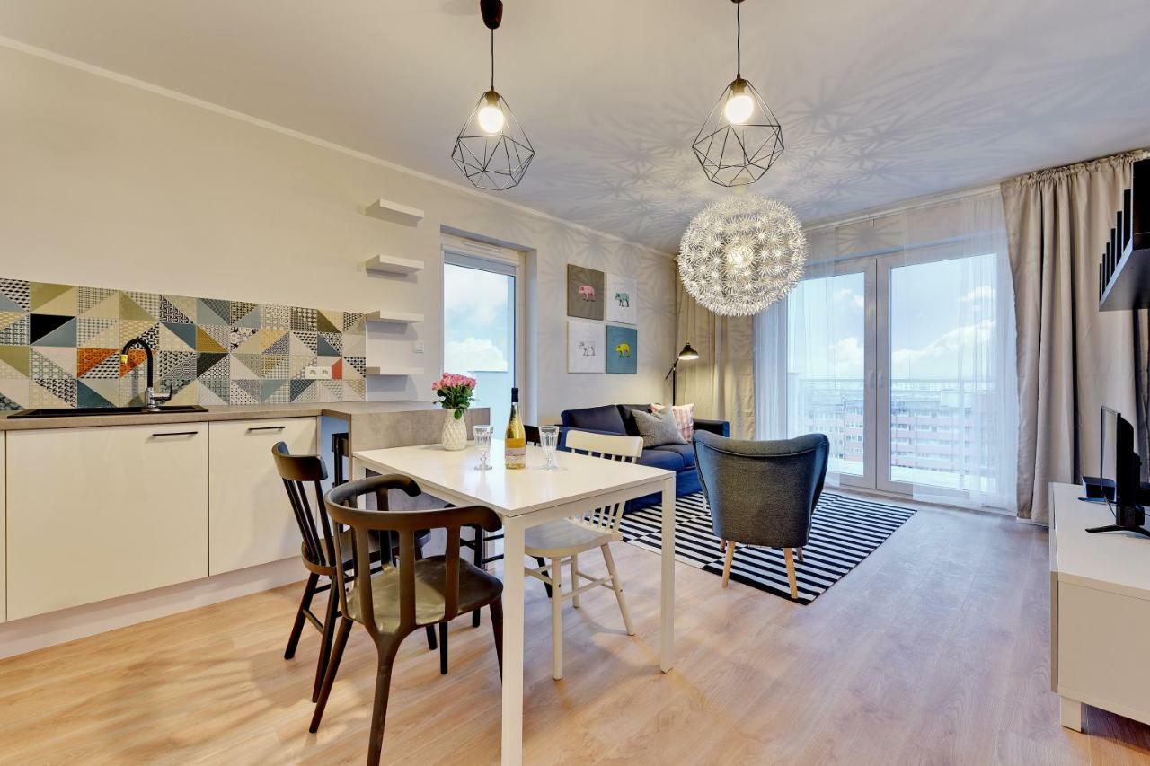 גדנסק Beautiful Seaside View Apartments - 4 Oceans Premium מראה חיצוני תמונה